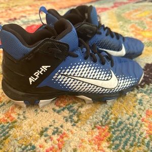 Nike Alpha Football Cleats Size 3.5Y